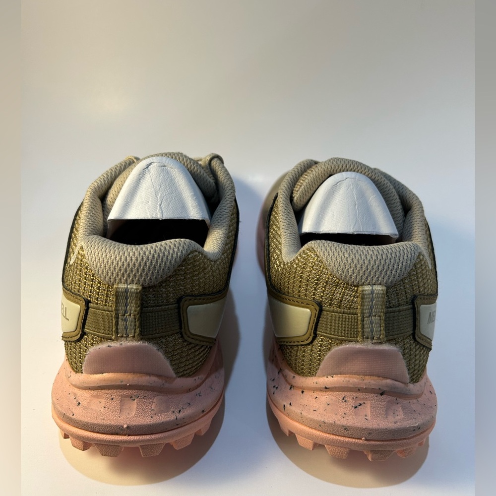Merrell Women's Sneakers in Tan and Peach Antora 3 Trail running shoes - Picture 5 of 8